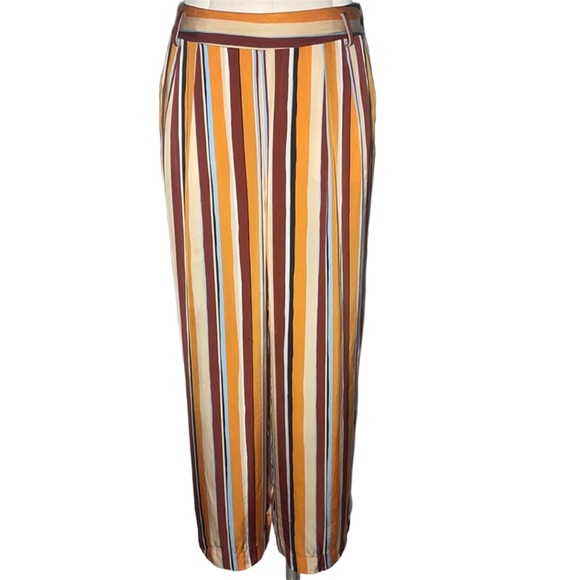 Frame striped pants. Size M. Sunrise multi color. Absolutely beautiful - Picture 1 of 9